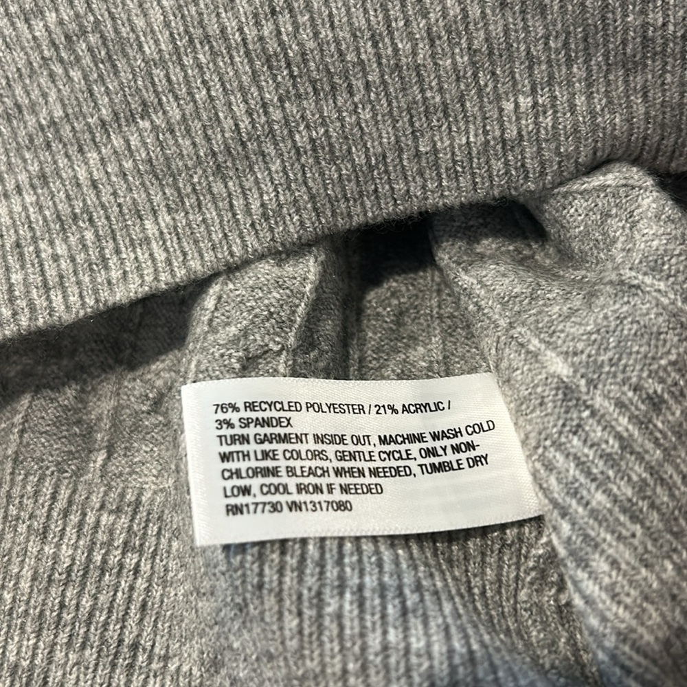 A New Day Textured Gray Crewneck Sweater size 3X soft and cozy - Picture 5 of 6
